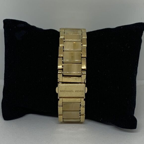 Michael Kors Parker Mk5632 Women\'s Gold Stainless Steel Analog Dial Watch PB21 main image 6